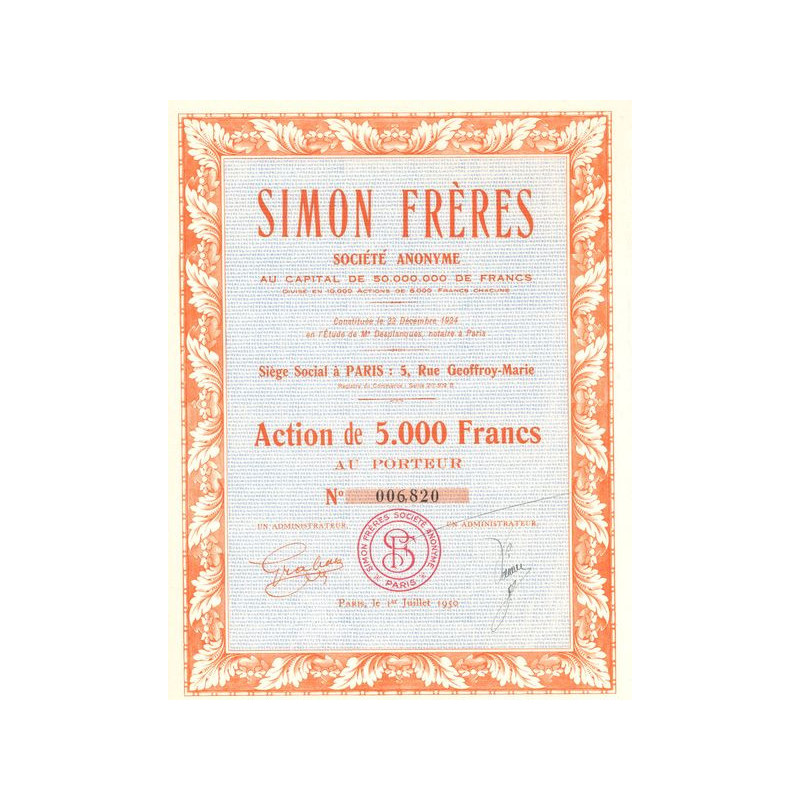 Simon Frères (Act 5000 F)