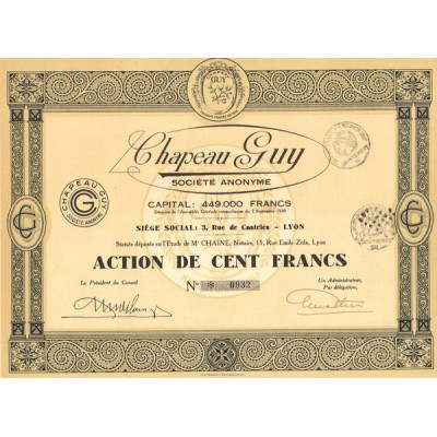 Chapeau Guy (Act 100 F)