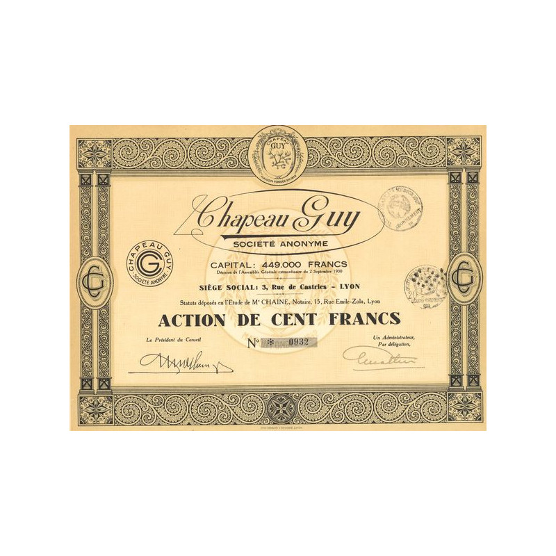 Chapeau Guy (Act 100 F)