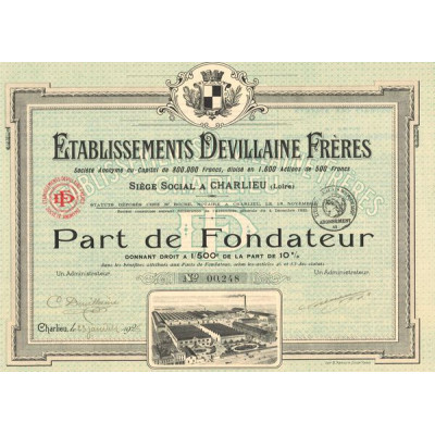 Ets Devillaine Frères (Fabricant de poussettes pour enfants) (PF)