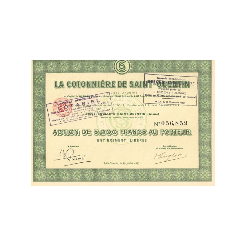 La Cotonnière de Saint-Quentin (Act 5000 F)