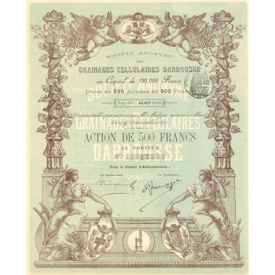 S.A. des Grainages Cellulaires Darbousse (Act 500 F)