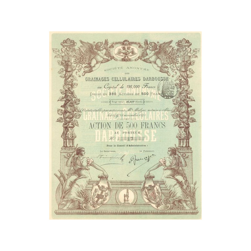 S.A. des Grainages Cellulaires Darbousse (Act 500 F)
