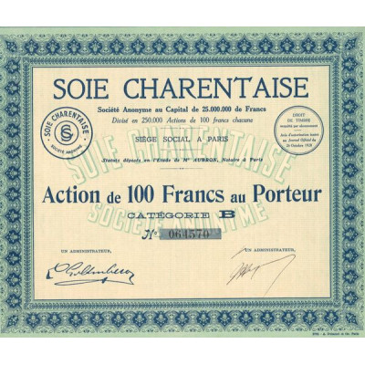 Soie Charentaise (Act 100 F)