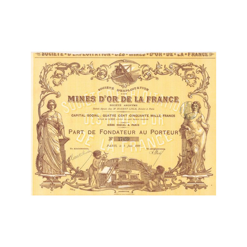 Sté d'Exploitation des Mines d'Or de la France (PF)