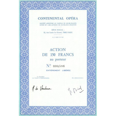 Continental Opéra (Act 150 F)
