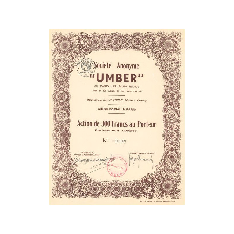 S.A. "Umber" (Act 300 F)