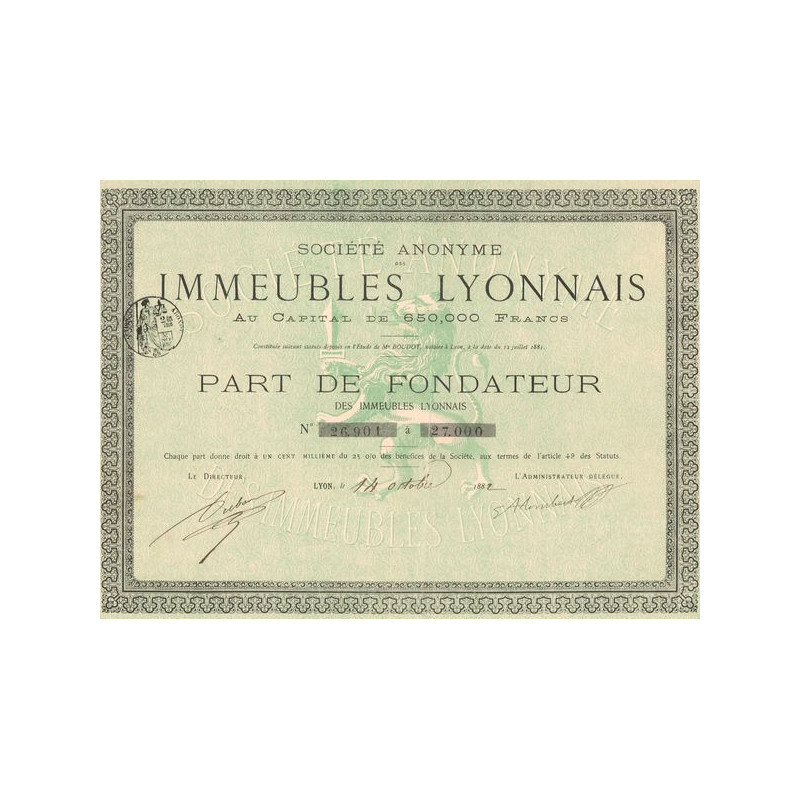 S.A. des Immeubles Lyonnais (PF)