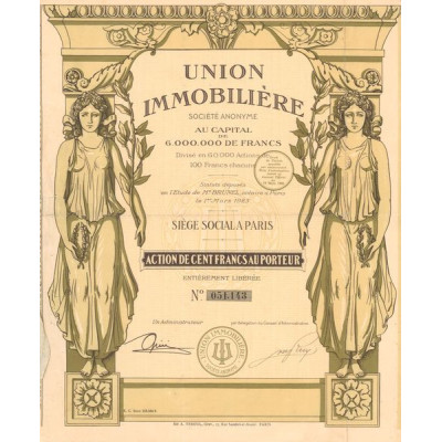 Union Immobilière (Act 100 F)