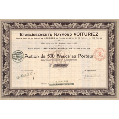 Ets Raymond Voituriez (Act 500 F)