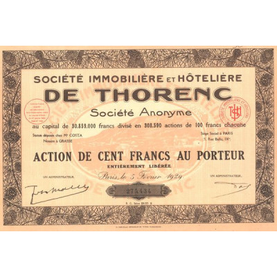 Station Climatérique et Immobilière de Thorenc (Act 100 F) (modele 2)