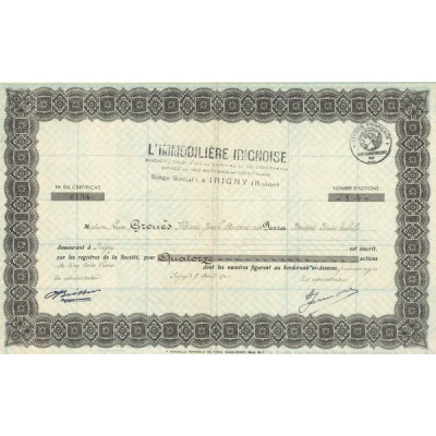 Immobilière Irignoise (PB)