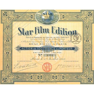 Star Film Edition (Act 100 F)