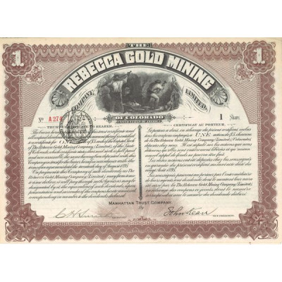 Rebecca Gold Mining of Colorado (1 Act)