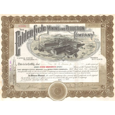 The Golden Cycle Mining and Reduction Cy (Titre 1 Act 1$)