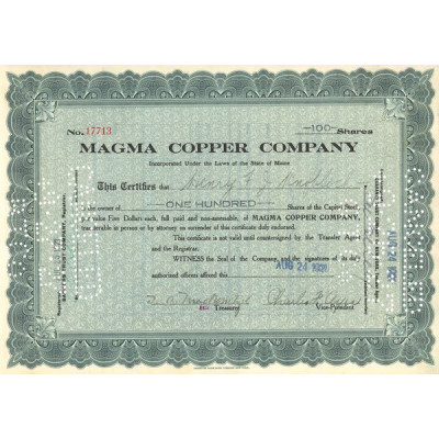 Magma Copper Cy (Titre 100 Act) (Modele 2)
