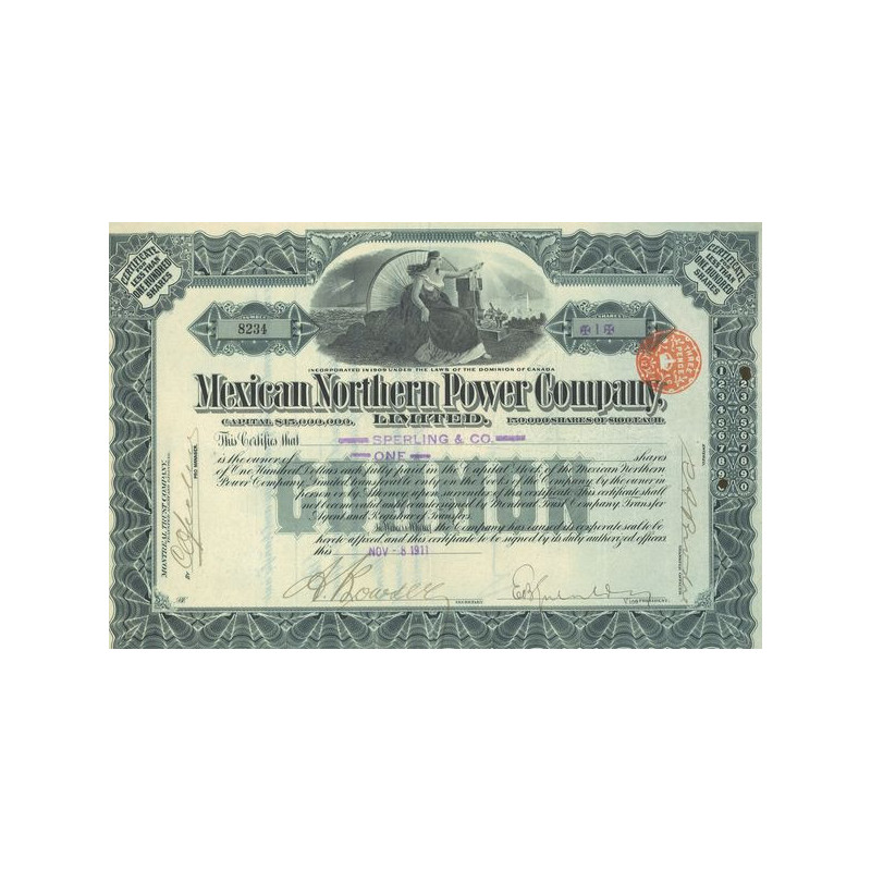 Mexican Northern Power Cy (Titre 01 Act)