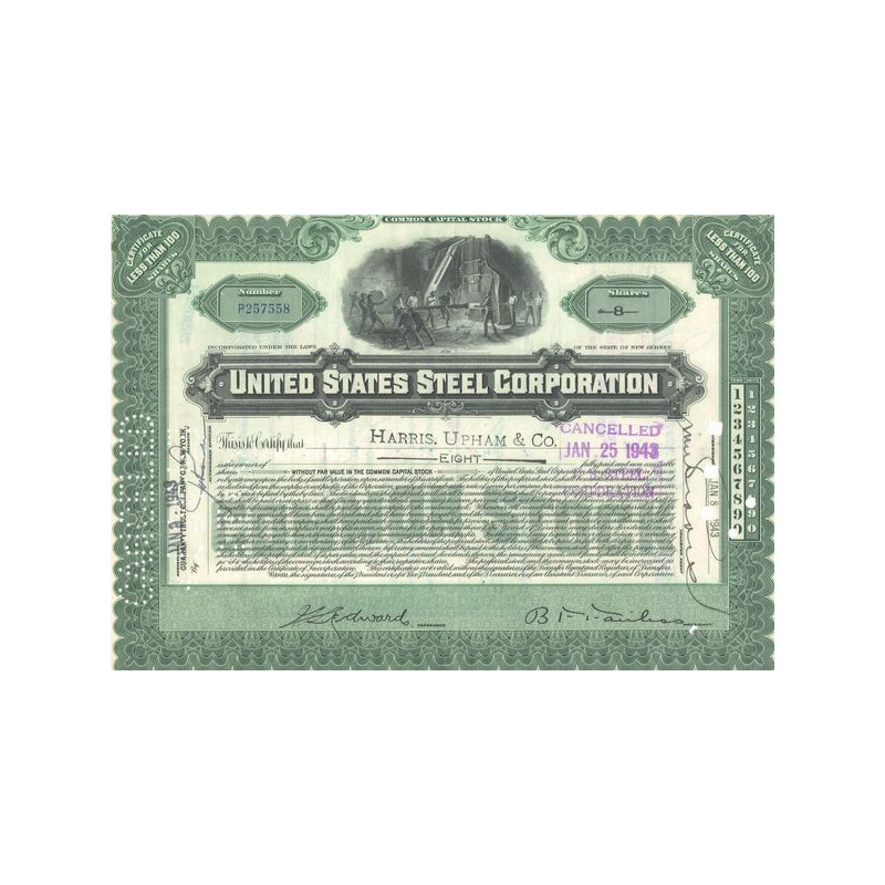 United States Steel Corp (Titre 08 Act)