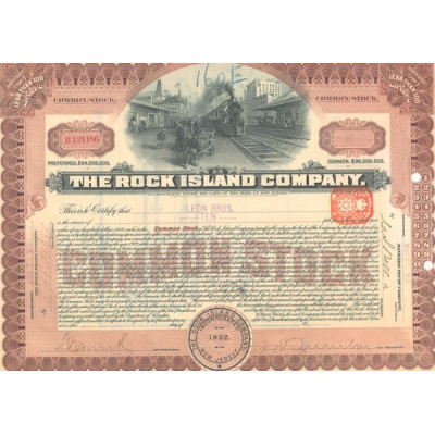 The Rock Island Cy (Titre 10 Act)