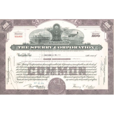 The Sperry Corporation (Titre 100 Act)
