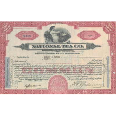 National Tea Co. (Titre 20 Act)