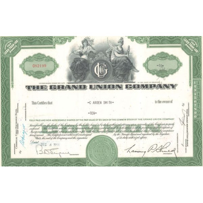 The Grand Union Cy (Titre 10 Act 5$)