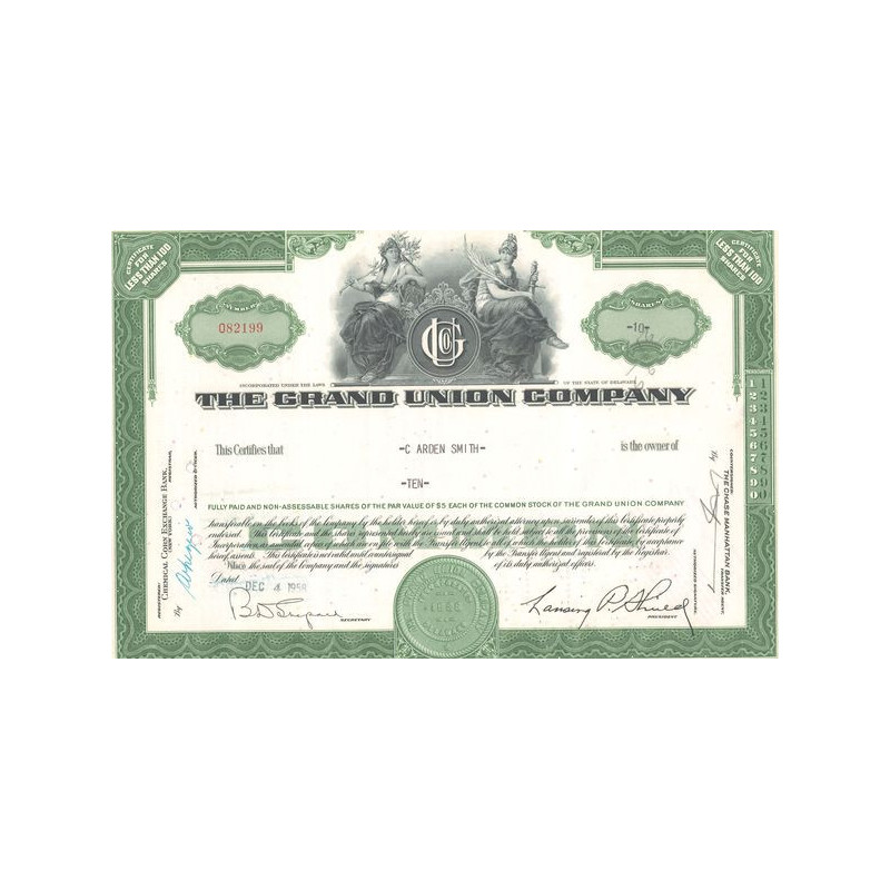 The Grand Union Cy (Titre 10 Act 5$)