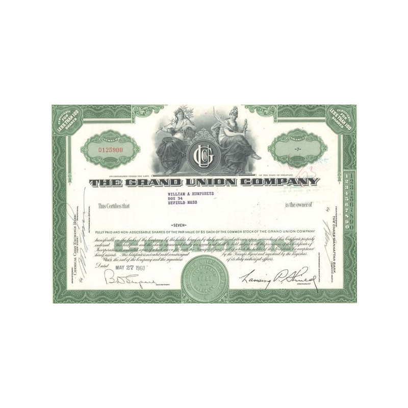 The Grand Union Cy (Titre 07 Act 5$)