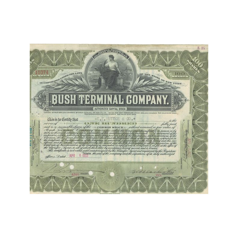 Bush Terminal Cy (Titre 100 Act)
