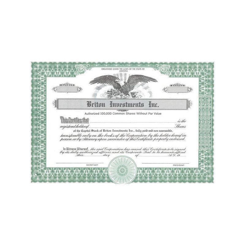 Briton Investments Inc (Blanquette)(Act)