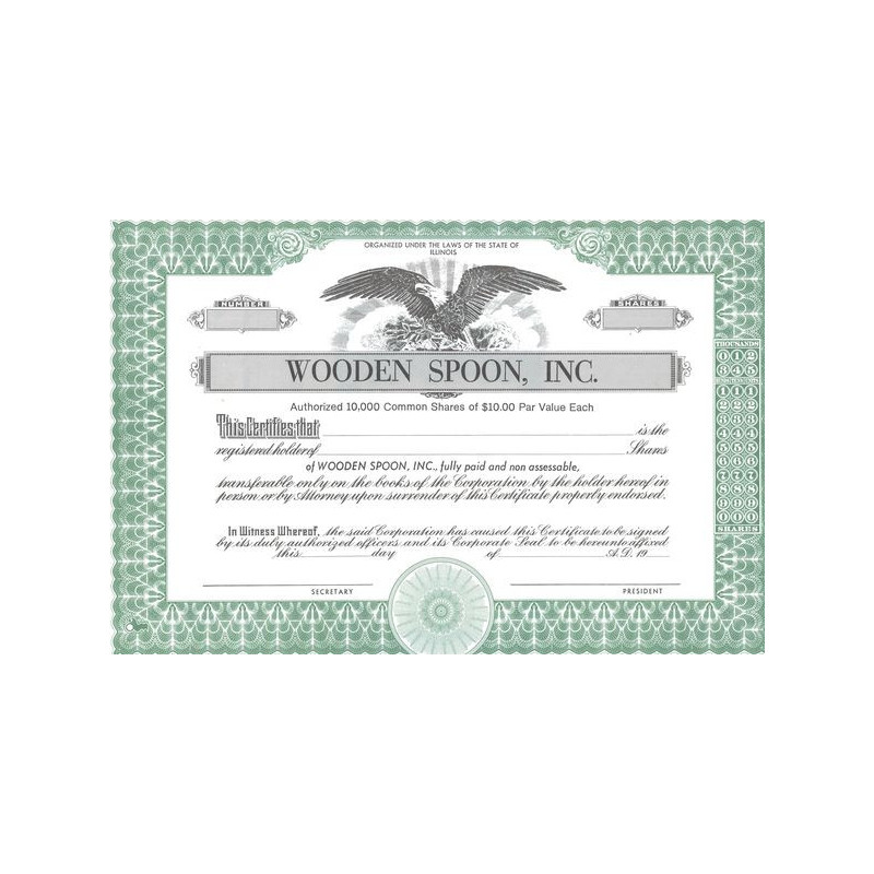 Wooden Spoon Inc (Blanquette)(Act 10$)