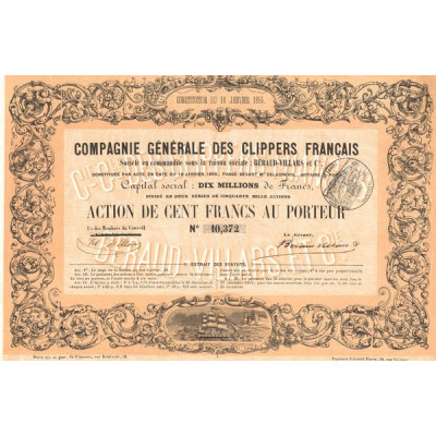 Cie Gale des Clippers Français (Act 100 F)