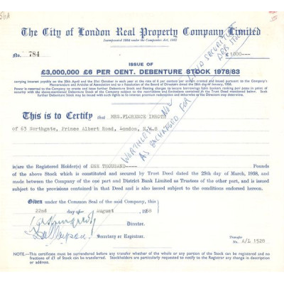 The City of London Real Property Cy Ltd (Act 1000 £)