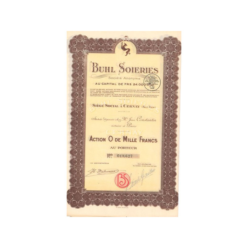 Buhl Soieries (Act O 1000 F)