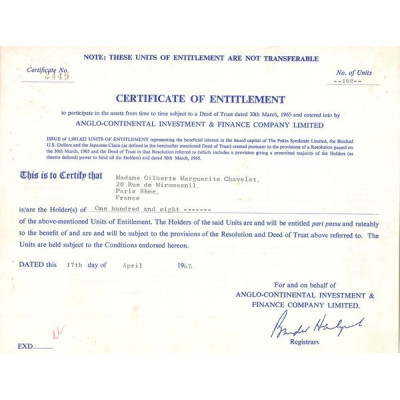 Anglo-Continental Investment & Finance Cy Ltd (Certif Nomin 108 Act)