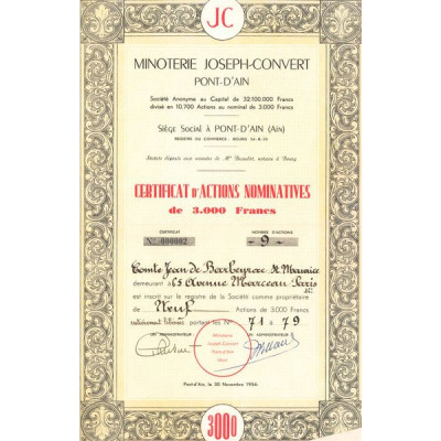 Minoterie Joseph Convert Pont d'Ain (CN Act 3000F)