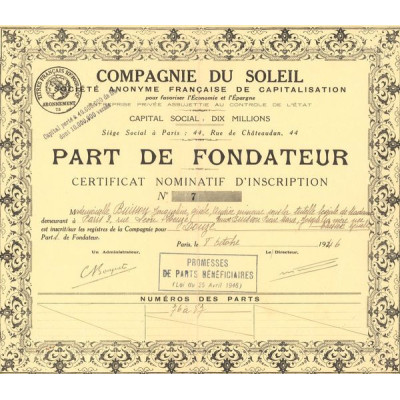 Cie du Soleil (PF CN)