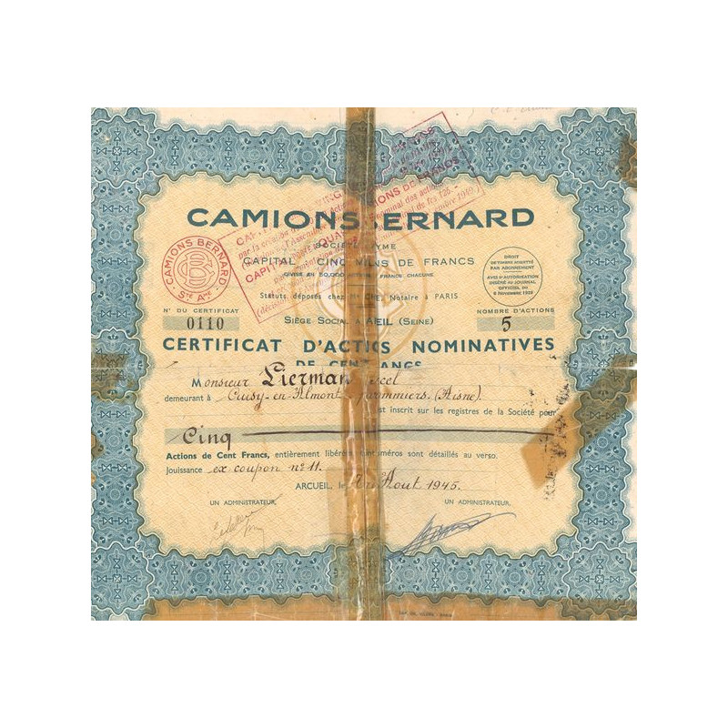 Camions Bernard (CN Act 100F)