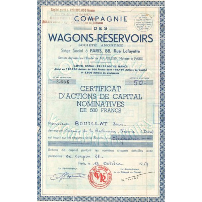 Cie des Wagons-Réservoirs (CN Act 500F)