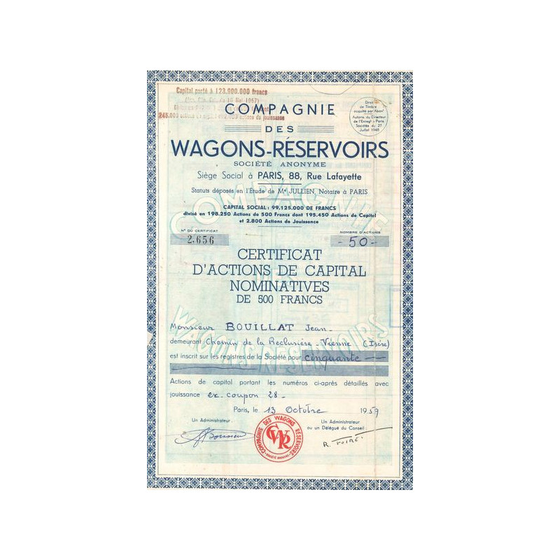 Cie des Wagons-Réservoirs (CN Act 500F)