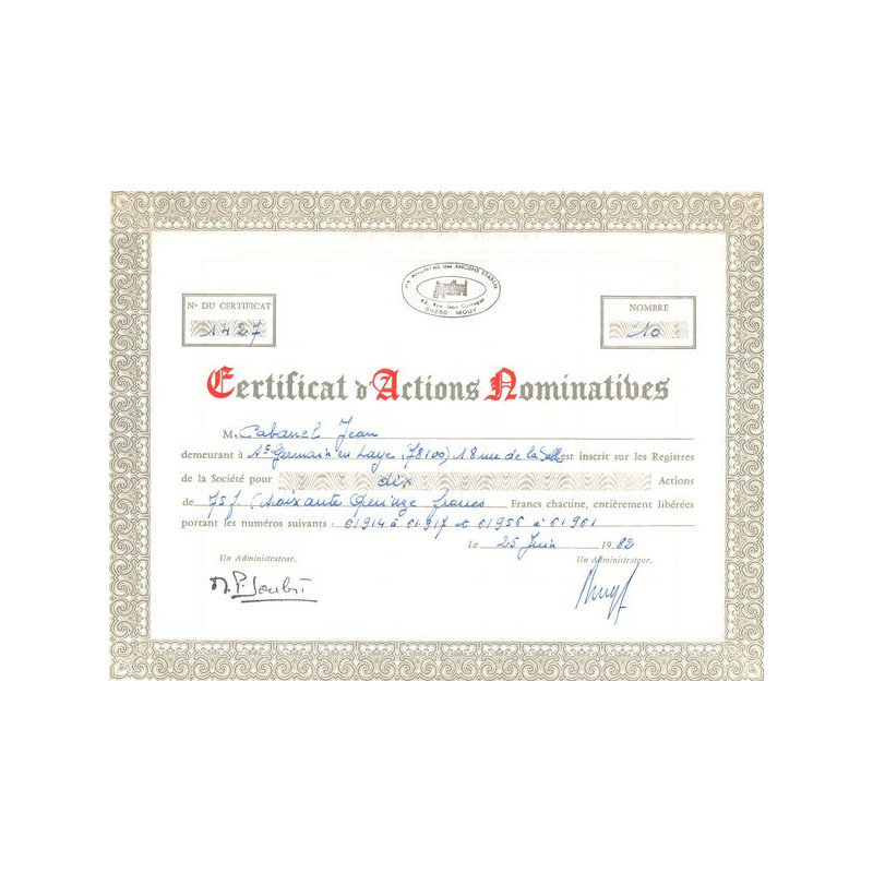 S.A des Anciens Ets JM Paillard (CN Act 75F)