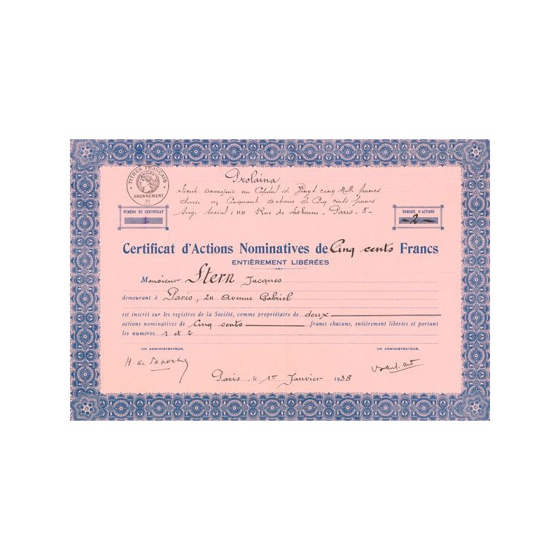 Prolaina (CN Act 500F)