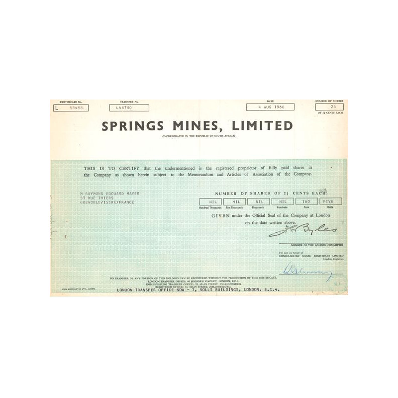 Spring Mines Ltd (CN Act 25c)
