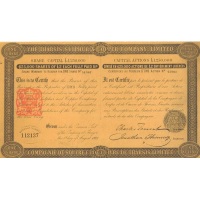 The Tharsis Sulphur & Copper Cy Ltd (CN Act 2£)