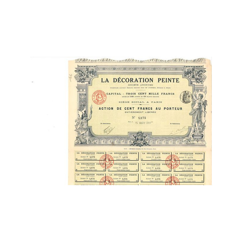 La Décoration Peinte (Act 100 F)