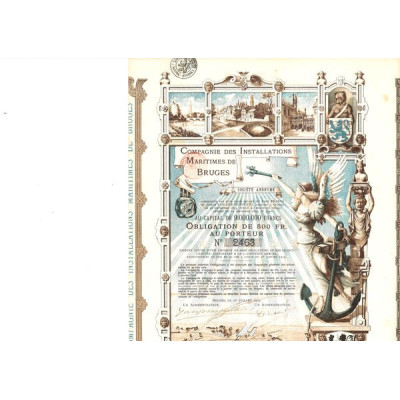 Cie des Installations Maritimes de Bruges S.A. (Obl 500 F)