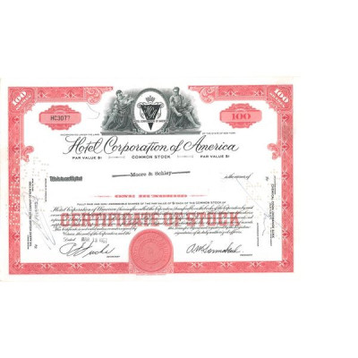 Hotel Corp of America (Titre 100 Act)