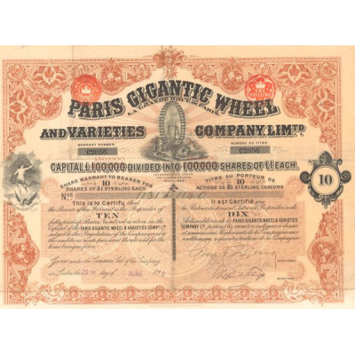 Paris Gigantic Wheel - La Grande Roue de Paris (Titre 10 Act 1$)