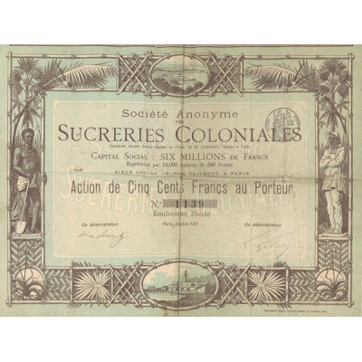 S.A. des Sucreries Coloniales (Act 500 F)