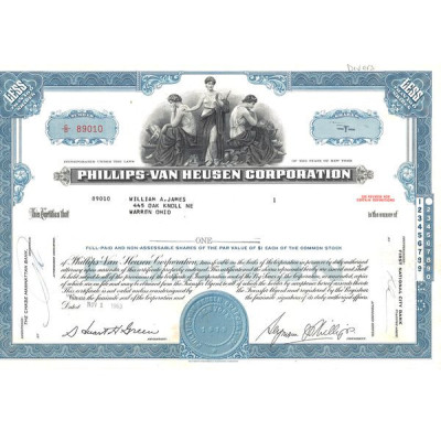 Philips-Van Heusen Corp (Titre 01 Act)